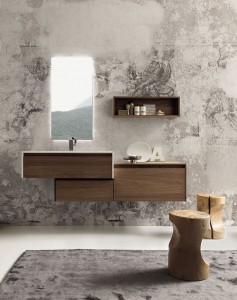 bagno pedini noce canaletto