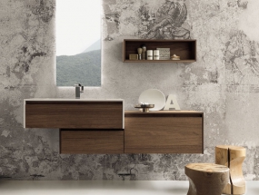 Bagno Pedini Noce Canaletto